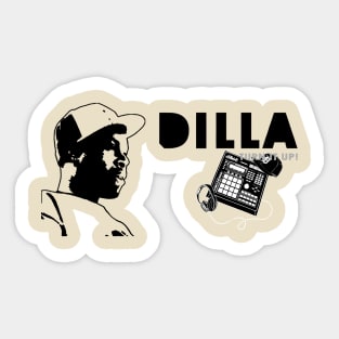 J Dilla's Distinctive Sound #2 Sticker